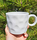 Білий керамічний кухоль 400 мл у подарунковому пакуванні стиль та комфорт у кожній деталі, фото 4