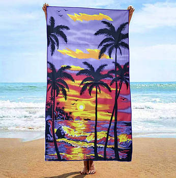 Рушник пляжний Острів (70 на 140 см)