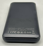 🖤Повербанк Power bank XO PR251 10000 mAh повербанк 2хUSB, USB Type-C, Micro USB, Чорний, фото 7