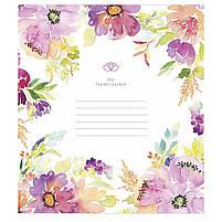 Зошит Школярик Tender Garden 12 аркушів лінія (012-3378L), фото 2