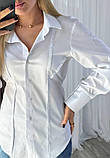 Сорочка жіноча стильна під поясок 9731, фото 7