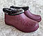 Галоши жіночі на хутрі Паяс оптом, фото 3