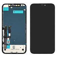 Дисплей для Apple iPhone XR з чорним тачскрином JK-IN CELL без паковання