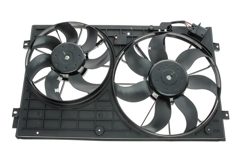 Вентилятор охолодження двигуна SEAT IBIZA, AUDI A1, NRF (47394), фото 1