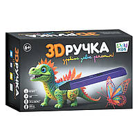 3D ручка Limo Toy AK 0012 Синя 17 см, фото 3
