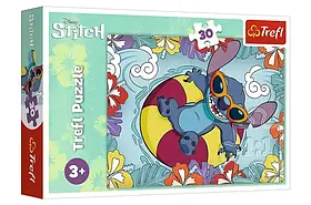 Пазли - 30 елементів - 18305 "Ліло і Стіч. У відпустці" Trefl