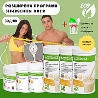 Програма для схуднення "Трансформація" Гербалайф протеїновий коктейль жироспалювач бади та препарати + Шейкер в подарунок