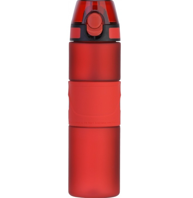 Пляшка для води Optima, 750 мл червона, фото 1