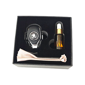 Ароматизатор в авто, автопарфюм  Skoda новий логотип