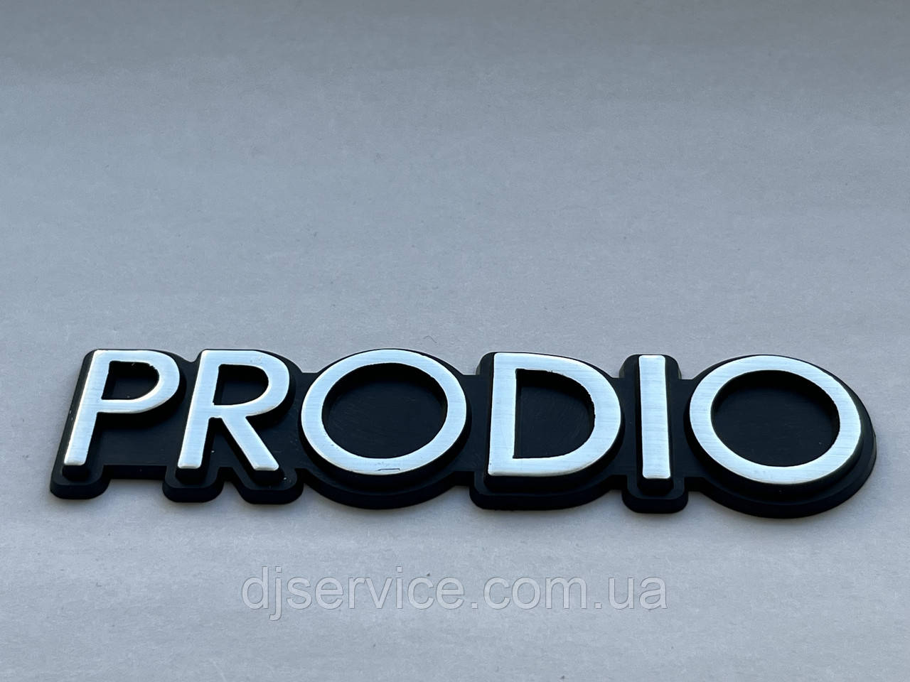 Шильдик, наклейка, логотип 104x25mm на колонку PRODIO, фото 1