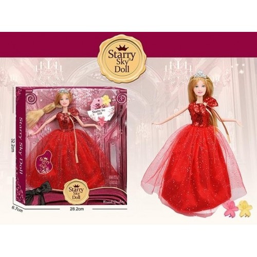 Лялька 29см SK074C з аксесуарами в коробці р.32.2х6.7х28.2см