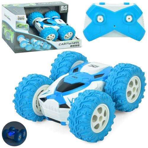 Трюкова машина на радіокерув YED1902A 2 4G 15 5см 1:18 гумові колеса(надувні)