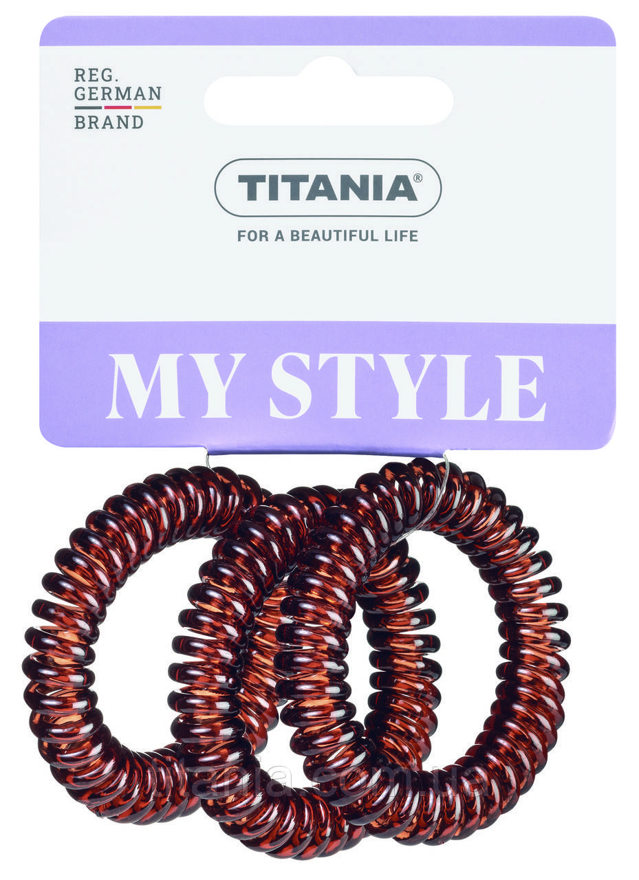 Набір гумок для волосся Антизип TITANIA 7918, фото 1