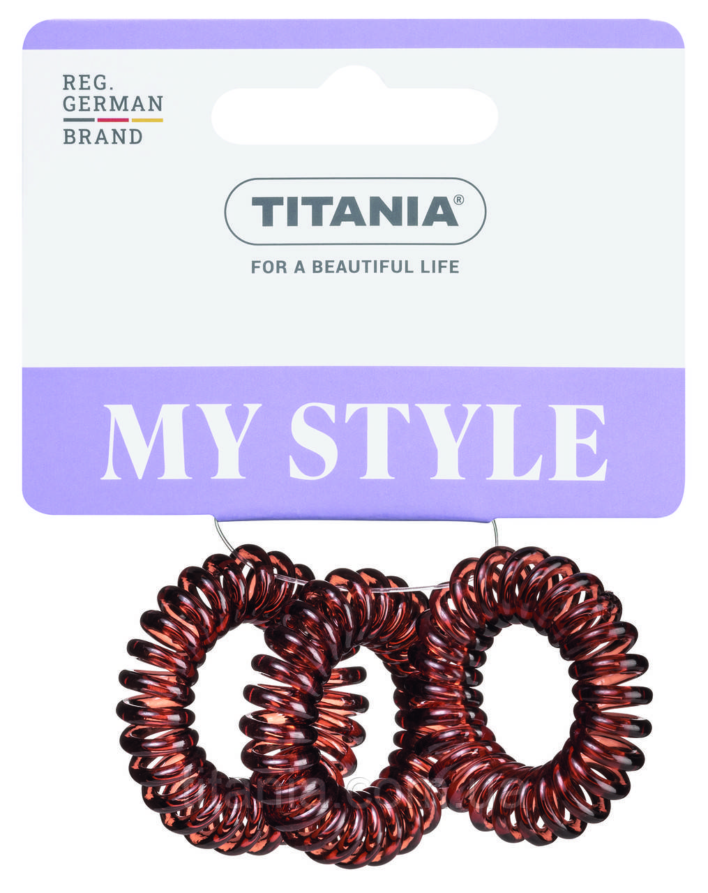 Набір гумок для волосся Антизип TITANIA 7915, фото 1