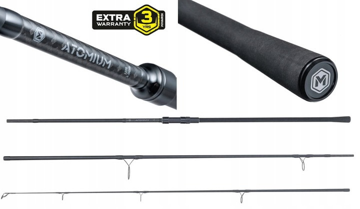 Вудилище коропове Mivardi Atomium Rod (3 sec.)13' 3.5lb