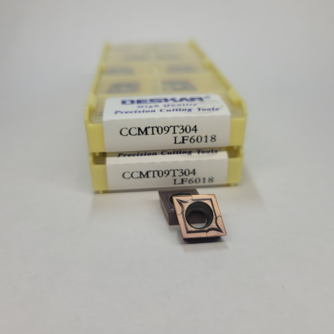 CCMT09T304 LF6018 DESKAR (Сталь, Нержавіюча сталь) Твердосплавна пластина