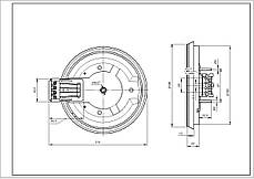 Конфорка D=180mm 1500W EGO 18.18453.002 для електроплити, фото 2