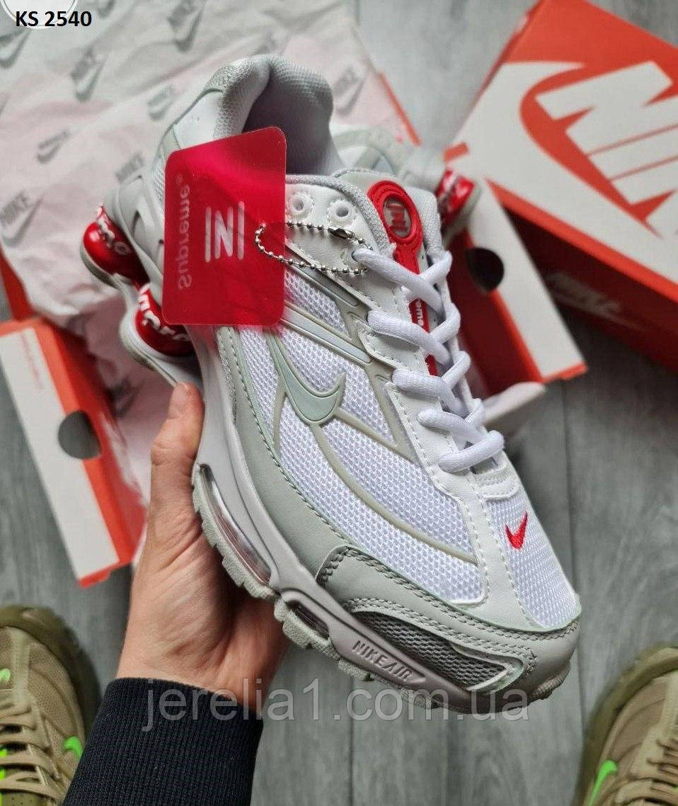 Кросівки Nike Shox TL Ride2 Supreme Gray, фото 1