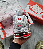 Кросівки Nike Shox TL Ride2 Supreme Gray, фото 3