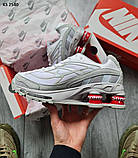 Кросівки Nike Shox TL Ride2 Supreme Gray, фото 5