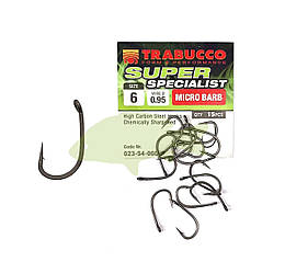 Гачок короповий Trabucco SUPER SPECIALIST Micro Barb №6