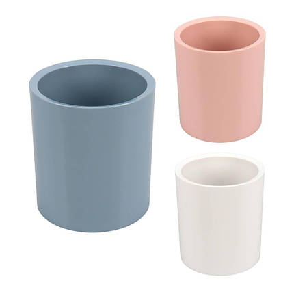 Пiдставка офісна для ручок Deli NS023 Nusign, мікс, 1 вiдділення, пластик 83*95мм, Настільна підставка, фото 1