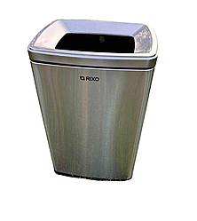 Кошик відро для сміття 20 л нержавіюча сталь Rixo Solido WB020S