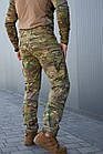 🔥 Тактичні штани "KS Military - GEN II" (Multicam) мультик, нацгвардії, все, мілітарі, бойові, карго, фото 5