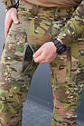 🔥 Тактичні штани "KS Military - GEN II" (Multicam) мультик, нацгвардії, все, мілітарі, бойові, карго, фото 6