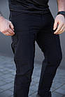 🔥 Тактичні штани "KS Military - GEN II" (Чорні) поліцейські, нацгвардії, мілітарі, нац поліції, карго, фото 9