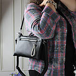 Гарний та практичний жіночий клатч з екошкіри, фото 9