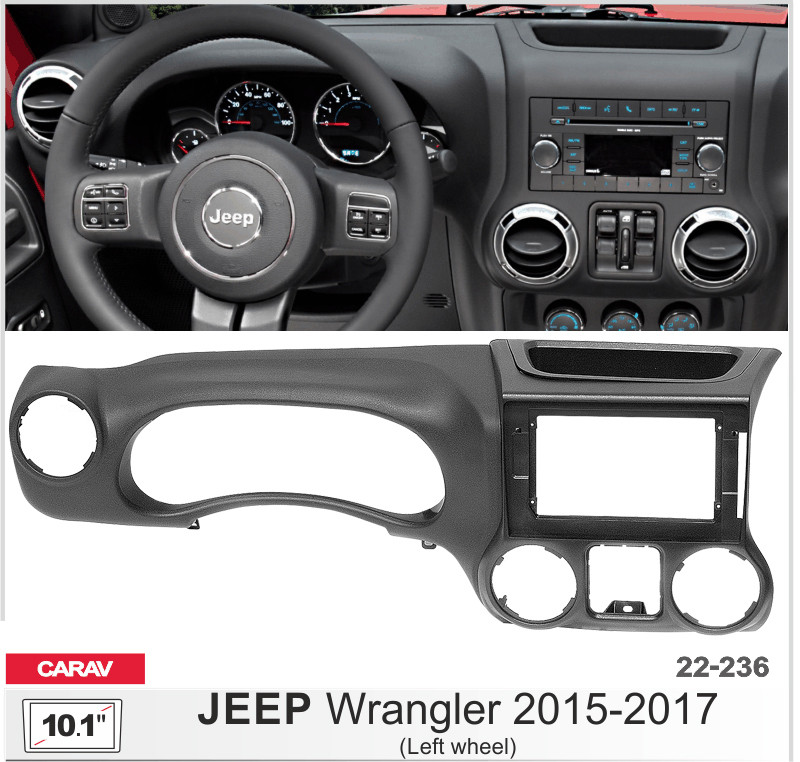 Перехідна рамка Carav Jeep Wrangler (22-236), фото 1