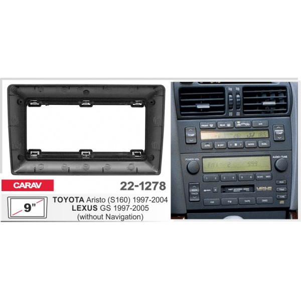 Перехідна рамка CARAV Lexus GS (22-1278), фото 1