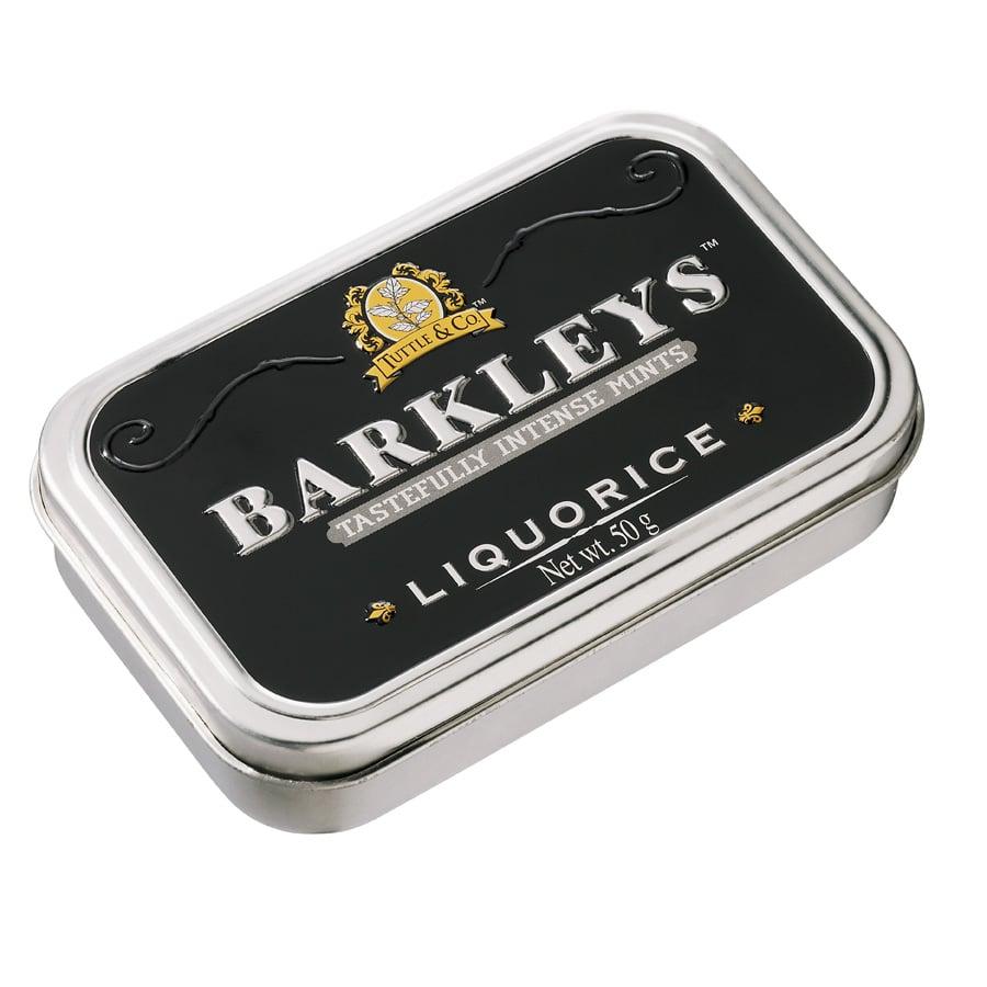 М'ятні льодяники з локрицею Barkleys Mints Liquorice 50г