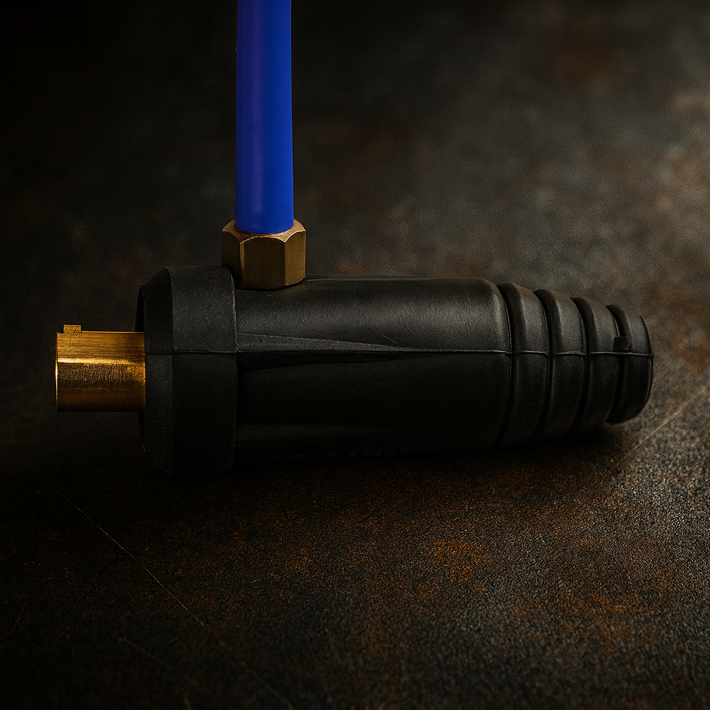 Перехідник для TIG пальника, байонет 35–50 та різьба M16×1,5, газова трубка 30 см для зварювальних апаратів, фото 1