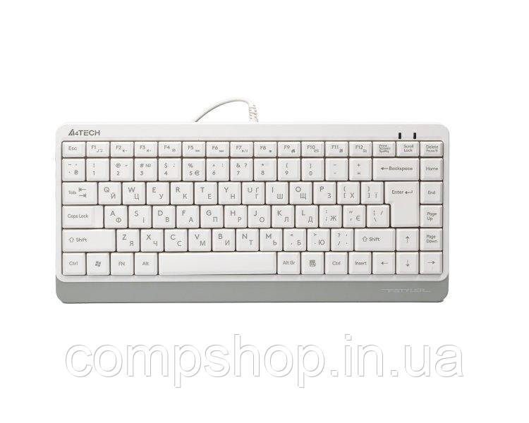 Клавіатура A4Tech FK11 White USB (код 123304), фото 1