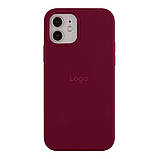 Чохол Silicone Case Full Size (AA) для iPhone 11 Колір 42.Maroon, фото 7