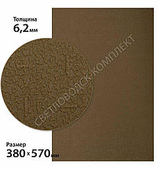 Гума набоечная BISSELL (БИЗЕЛ), art.076, р. 380*570*6.2 мм, кол. тропік