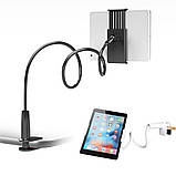 Тримач планшета гнучкий на стіл спинку ліжка 120 см AC Prof HQS5652, фото 3