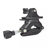 Кріплення на кермо мотоцикла велосипеда для телефона екшн-камери 9-35 мм AC Prof PH-428A, фото 4