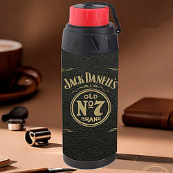 Термос для води напоїв пляшка спортивна сталева 600ml Jack Daniels BWB22