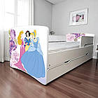Ліжко для дівчинки Принцеси Прованс, дитячі меблі King Queen, фото 3