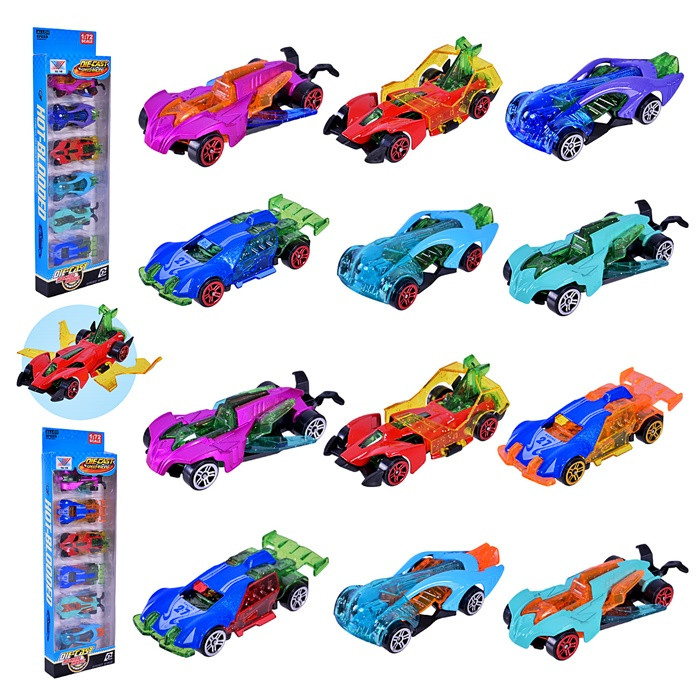 Набір машинок металевих (K101A44), фото 1