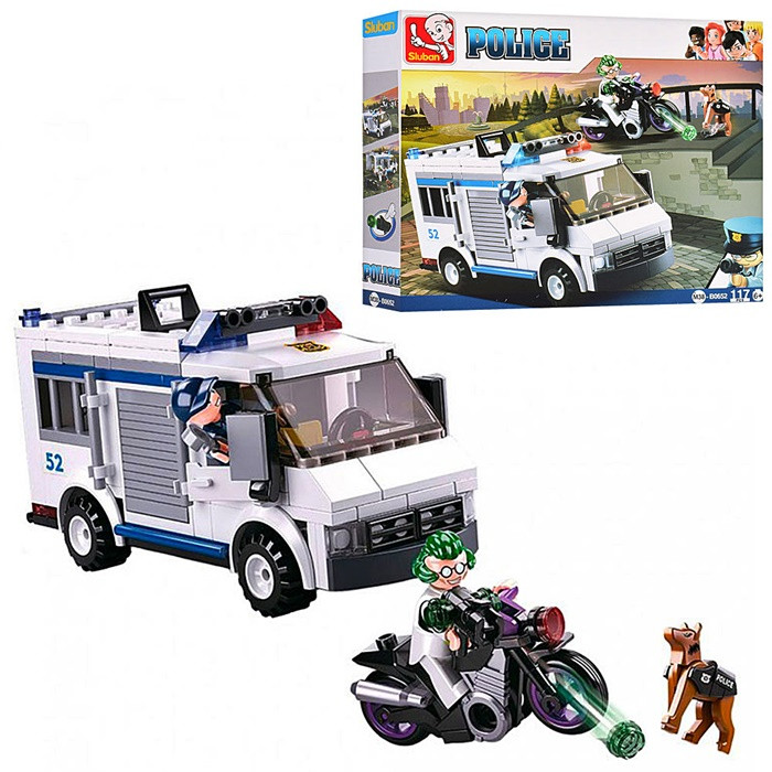 Конструктор Sluban Інкасаторський фургон (M38-B0652), фото 1