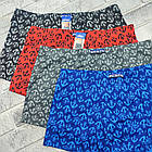 Труси чоловічі боксери ростовка р. XL, 2 XL, 3 XL, 4 XL бавовна + бамбук асорті (W3751) WENZHI 30039519, фото 2