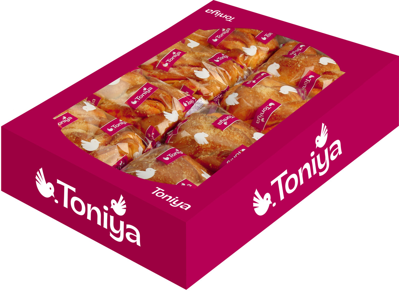 Булочка Морела Абрикос 8 шт*185 грам ТМ TONIYA, фото 1