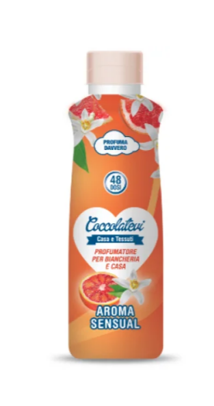 Парфуми для прання та миття підлог і твердих поверхонь Coccolatevi Aroma Senusal 300 мл, фото 1