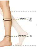 Компресійні колготи від варикозу RELAXSAN MEDICALE SOFT 2 клас компресії відкритий носок (мисок) для жінок, фото 3