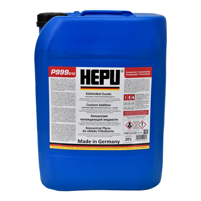 Антифриз HEPU G12 красный концентрат 20кг (Оригінал), фото 1