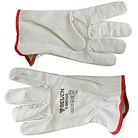 Рукавиці робочі шкіряні S-DRIVER, р.10 Україна (16-180)